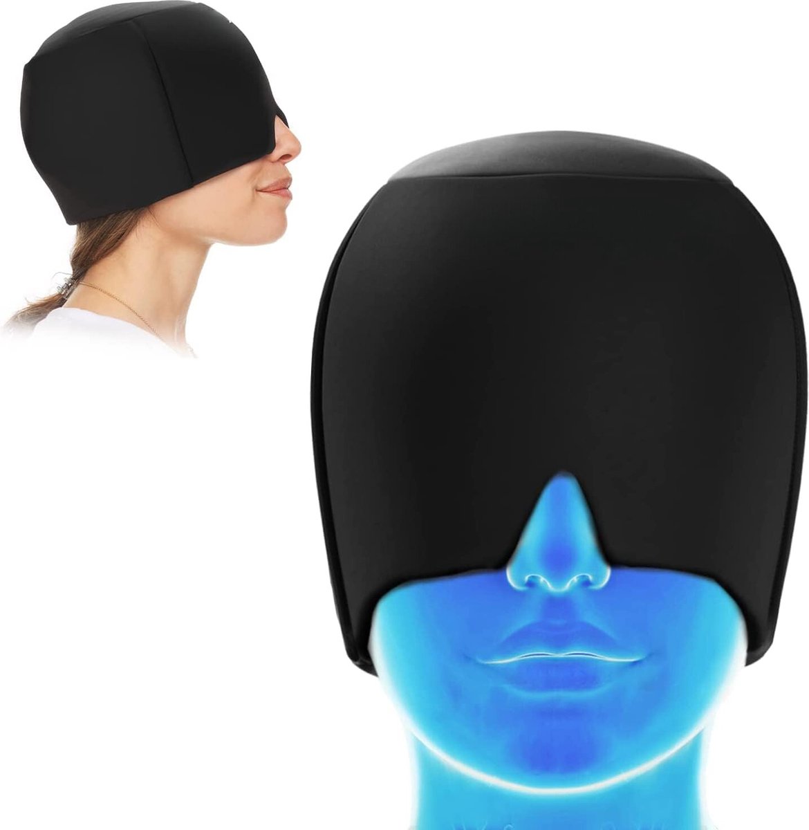 Goedkoopste Migraine Muts- Migraine Masker - Hoofdpijn Masker - Migrainemasker - Anti Migraine