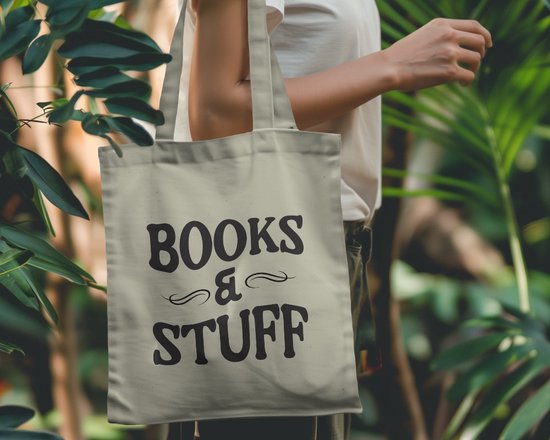 Sac fourre-tout livres et trucs - Sacs fourre- Funny - sac à bandoulière - Tassen drôles - Fashion sarcastique - Citations - Smile - Souriant - Élégant