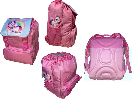 Paarse Rugzak voor Kinderen met Eenhoorns | A Little Lovely Company
