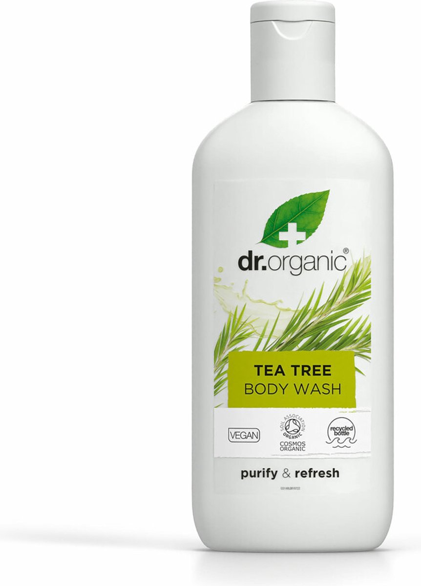 Bol.com Dr. Organic Tea Tree Body Wash - 250 ml aanbieding