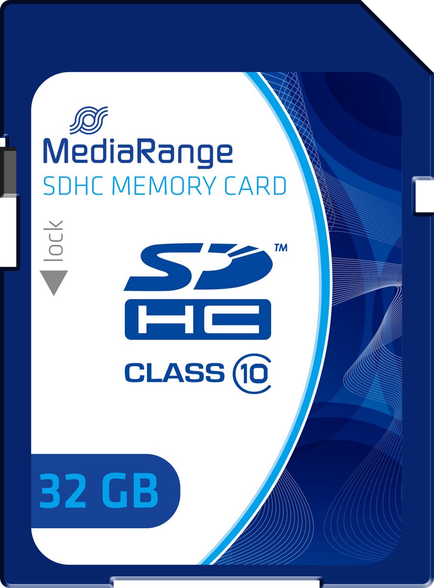 MediaRange flashgeheugens 32GB SDHC