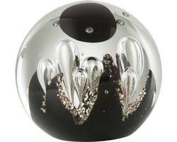 J-Line presse-papier magic - glas - goud/zwart - medium
