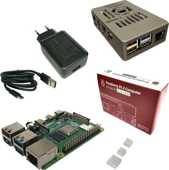 Raspberry Pi 4B – budget kit – 2GB