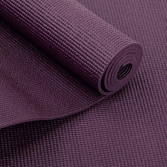 Yogamat van pvc-vrij materiaal antislip en wasbaar 183 x 60 x 4 mm voor fitness pilates en gymnastiek in diverse kleuren Yogamat van Yogamat — afbeelding 3