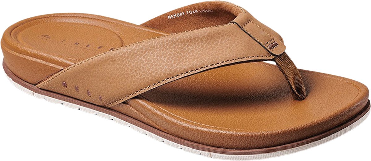 REEF CUSHION BONZER Heren Slippers Lichtbruin