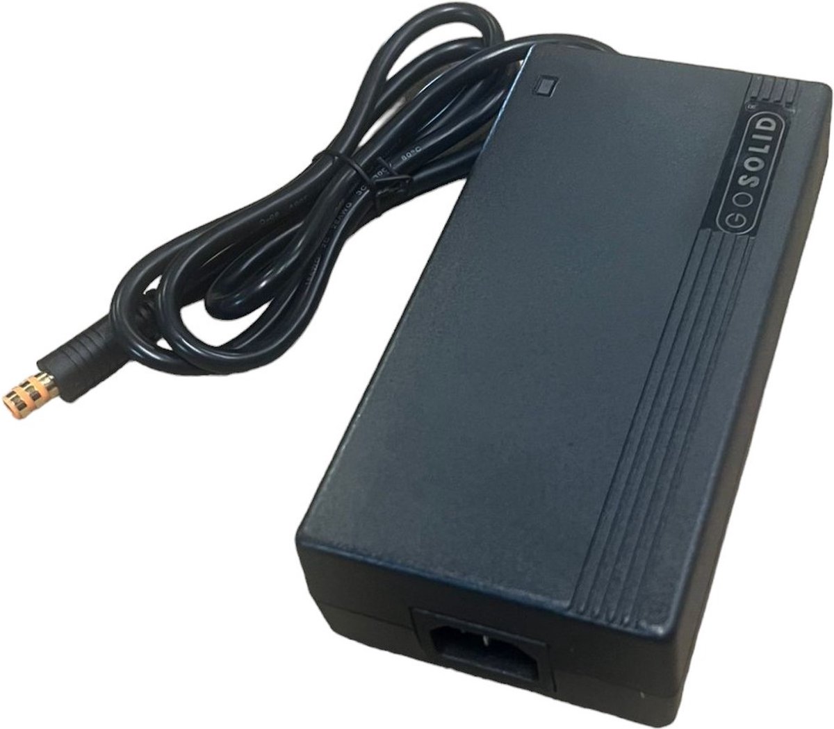 GO SOLID! Oplader Amslod Elektrische fiets geschikt voor Amslod Hilston LRX-600 (2021) & Amslod Hilston LTX-600 (2020)