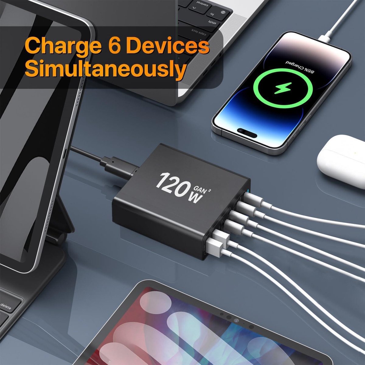 CELLULAR-LINE Multipower USB Snellader Zwart