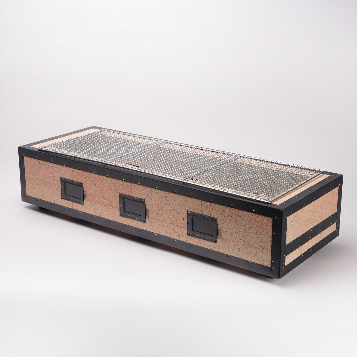 Konro Grill - Diatomite - 92x35x20cm