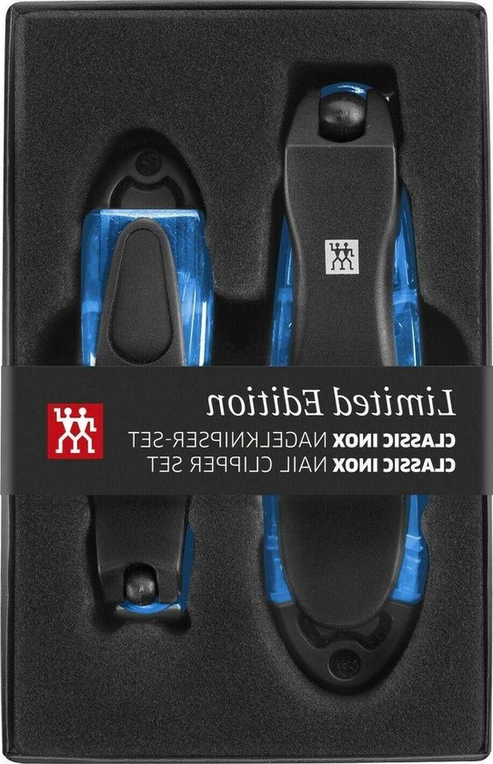 Foto: Manicure pedicure nail clipper 2 piece set blue zwilling nagelknipper