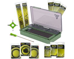 Faith Carp End Tackle Set - Karper rig set - Onderlijnmateriaal - In luxe Tackle Box - Rigmateriaal - Karpervissen