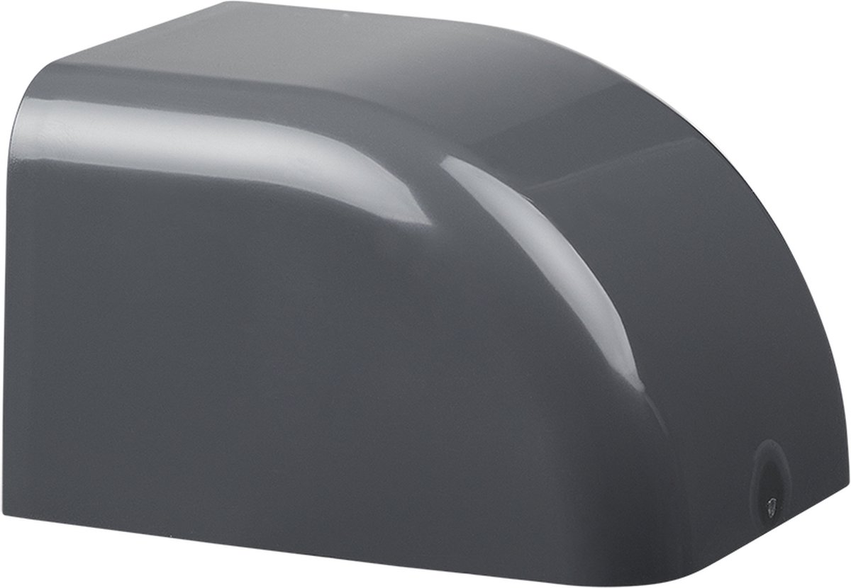 Evolar Airco Eindkap - Donker Antraciet - 90 x 65 MM
