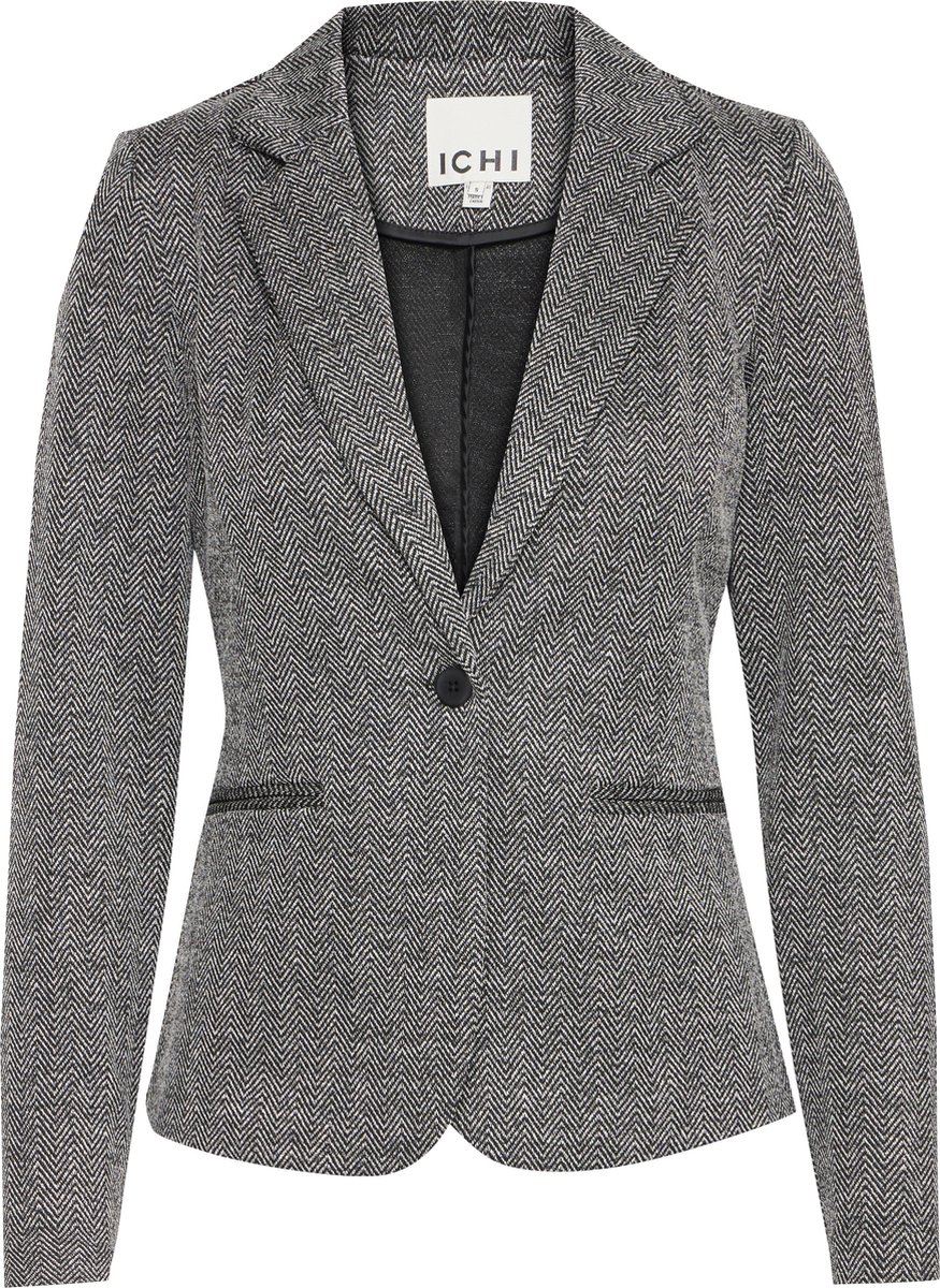 Ichi IHKATE JACQUARD BL4 Dames Blazer/colbert - Maat L