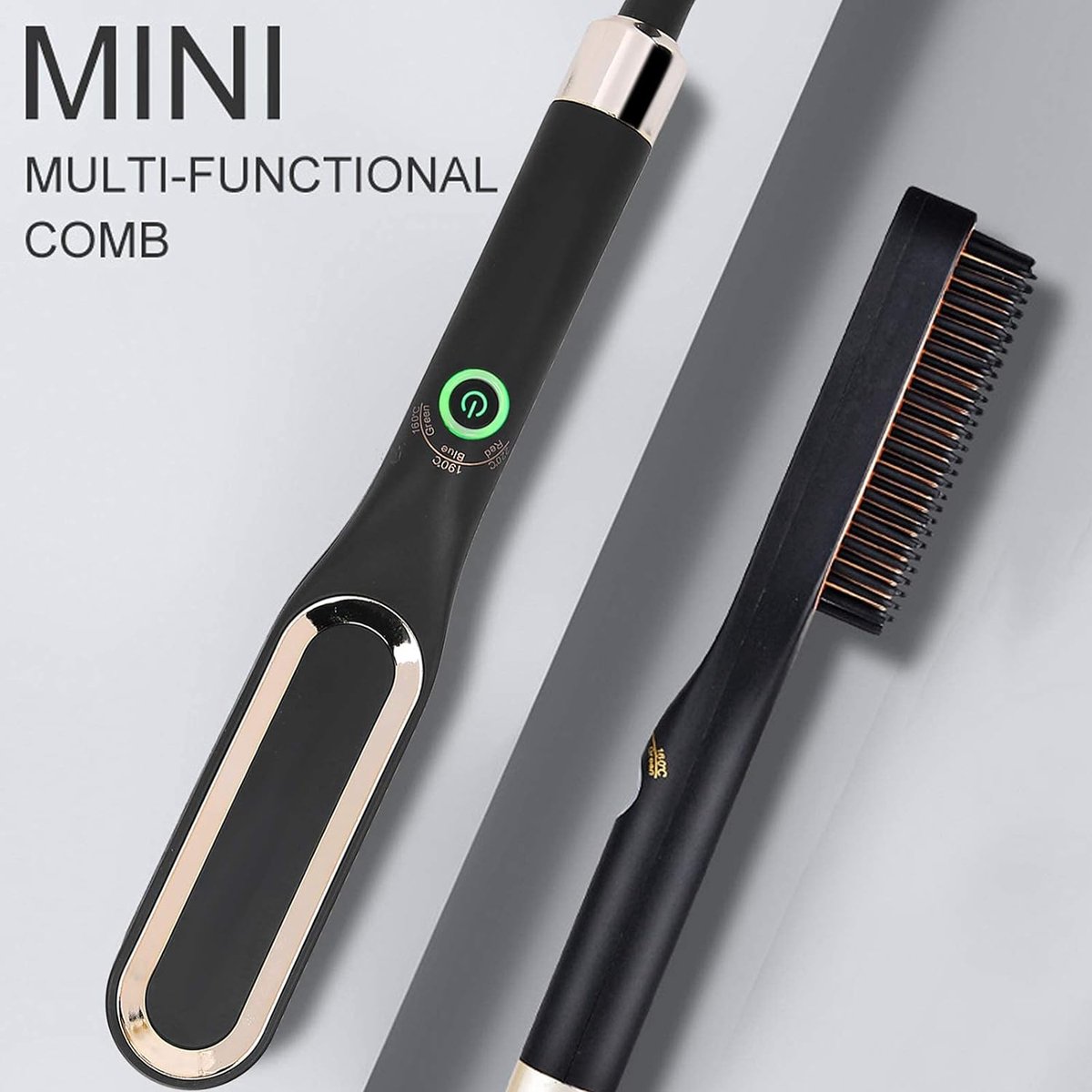 Equivera Baard Stijltang - Baard Styler - Baard Stijlborstel - Baard Stijler - Baardborstel - Baard Borstel - Must Have Voor Mannen
