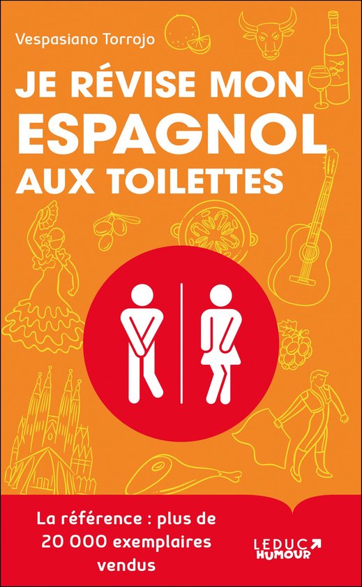 Je révise mon espagnol aux toilettes - cover