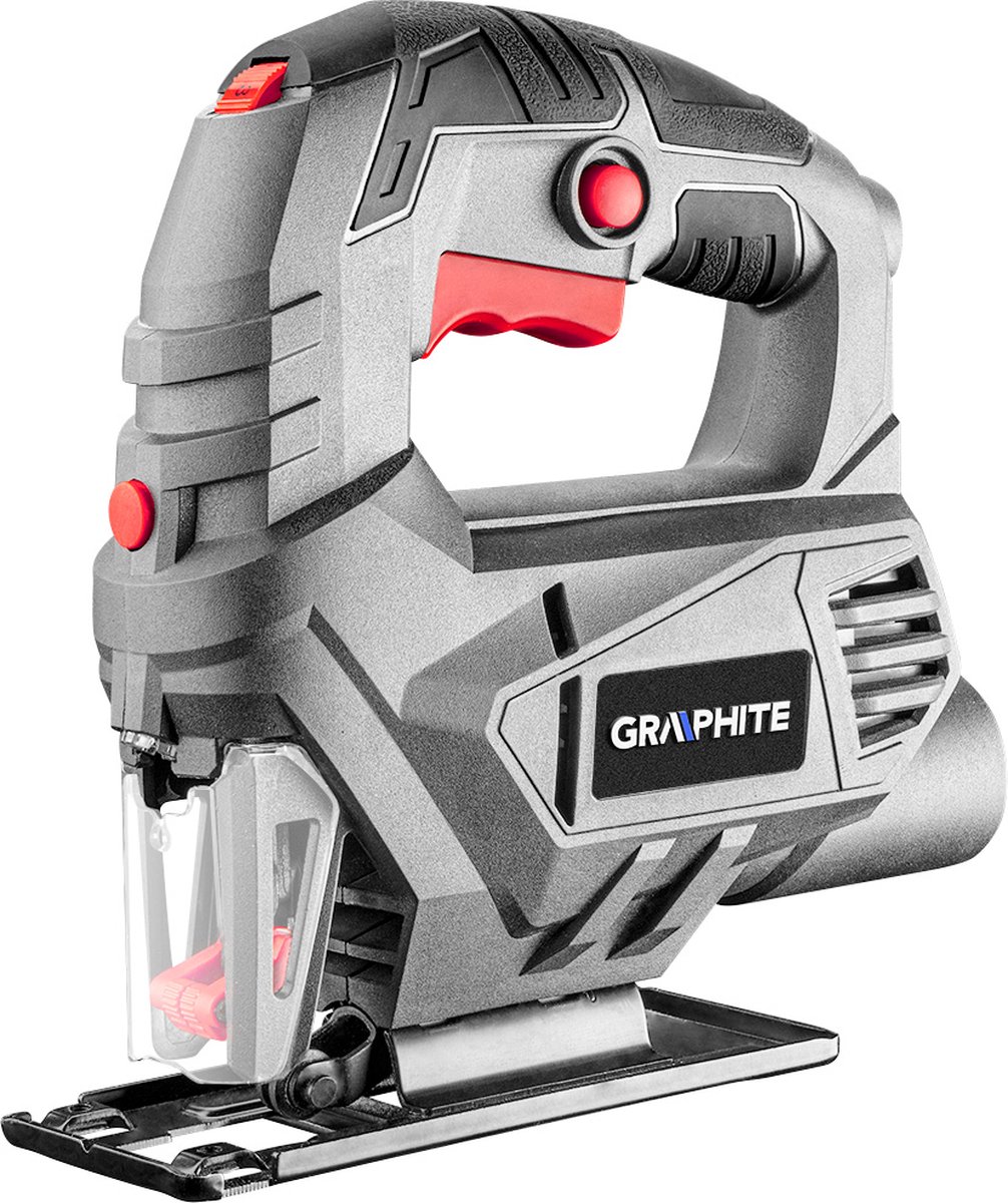 Bol.com GRAPHITE 58G047 Serie - Elektrische Decoupeerzaag - 450W - Variabele Snelheid - 0-3000 Suw/min aanbieding