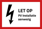 PV Sticker - Medium Formaat - 5 STUKS