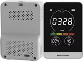 Professionele Luchtkwaliteitmeter - Draagbaar - 5 in 1 - LCD Scherm Monitor - Oplaadbaar + USB Kabel