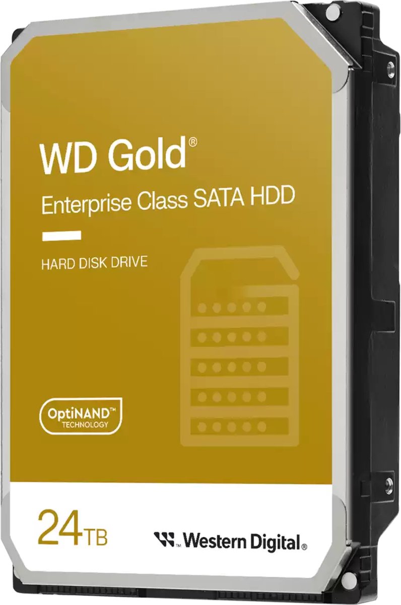 WD Gold 24 TB harde schijf