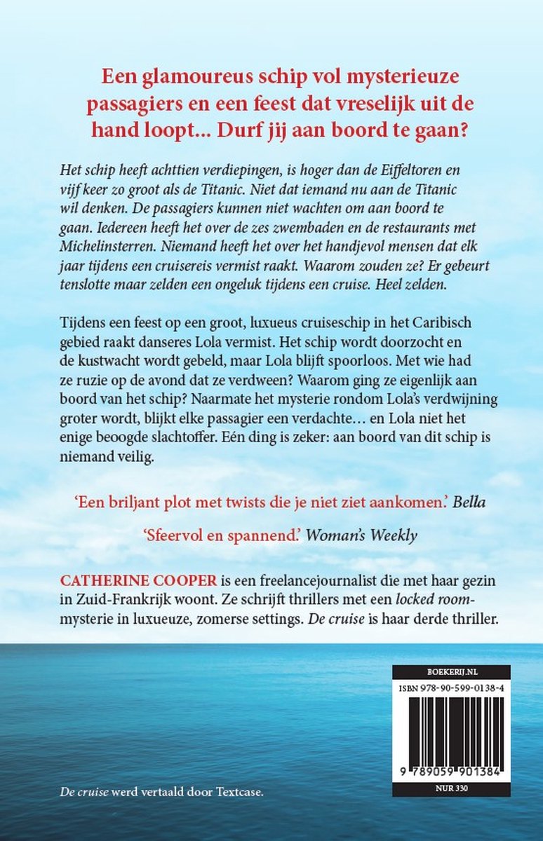 De cruise - back cover