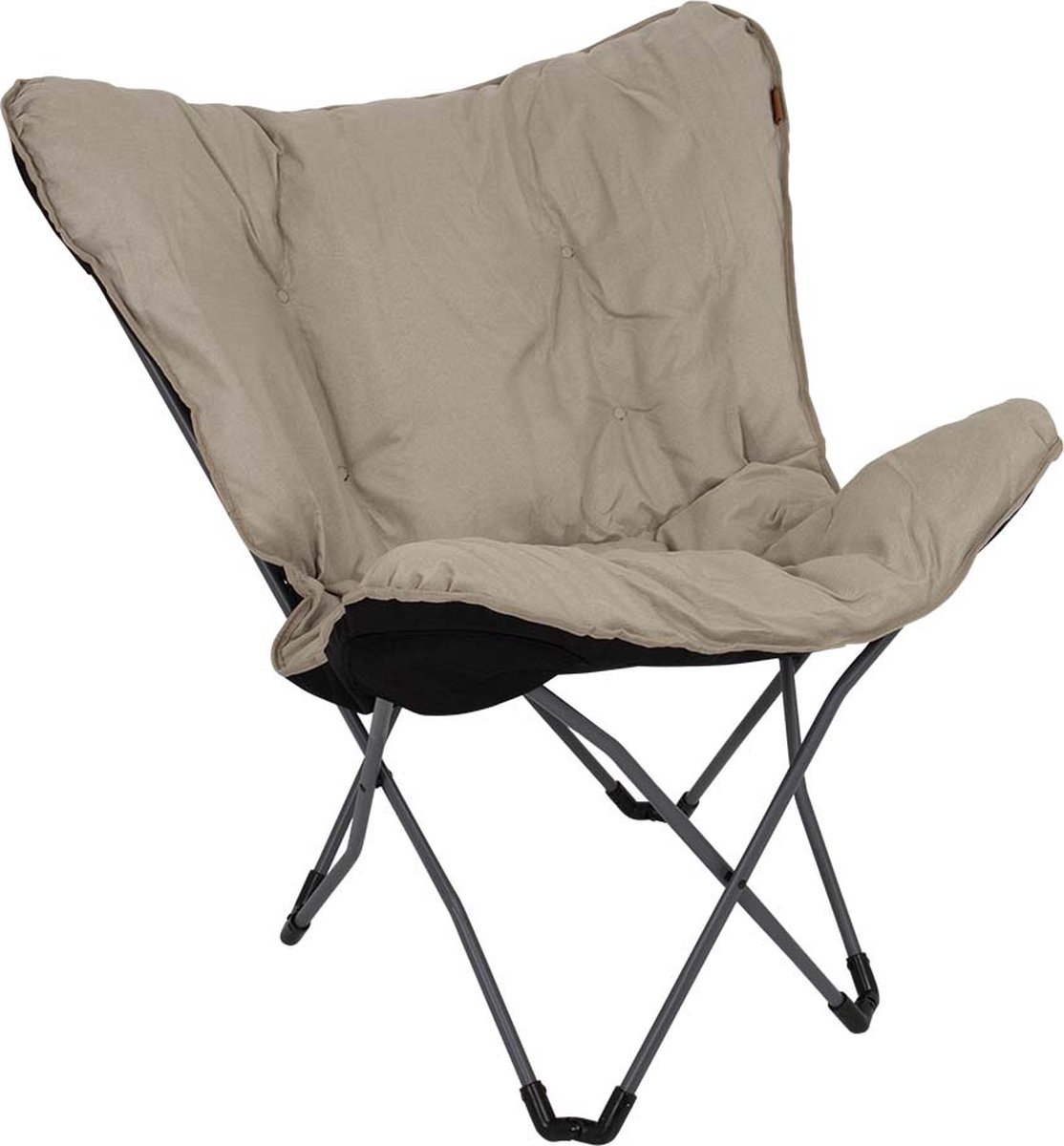 Bo-Camp - Urban Outdoor collection - Vlinderstoel - Redbrigde - L - Oxford polyester - Beige