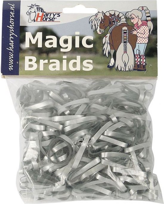 INVLECHTELASTIEK MAGIC BRAIDS (500 ST)