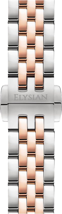 Bracelet de montre Elysian adapté à Apple Watch - Bracelet à maillons - Acier inoxydable 316L - 18 mm - Dégagement Quick - Ajustable - Série 1/2/3/4/5/6/7/8/9/ S/ - Bracelet Apple Watch 38/40 /41mm