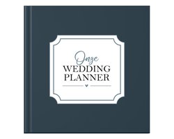 Fyllbooks - Wedding Planner Invulboek - Geschikt voor alle Koppels - Bruiloft Planner, Huwelijksplanner - Donkerblauw
