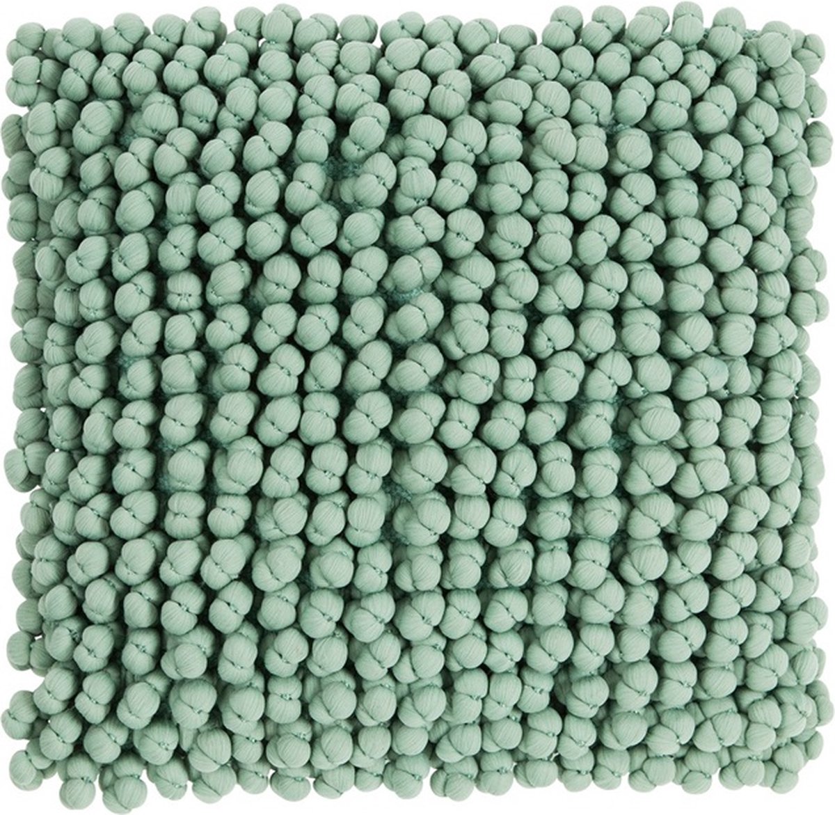 Linen & More Bergen Kussen Granite Groen | 45 X 45 | Sierkussen Voor Woonkamer Of Slaapkamer
