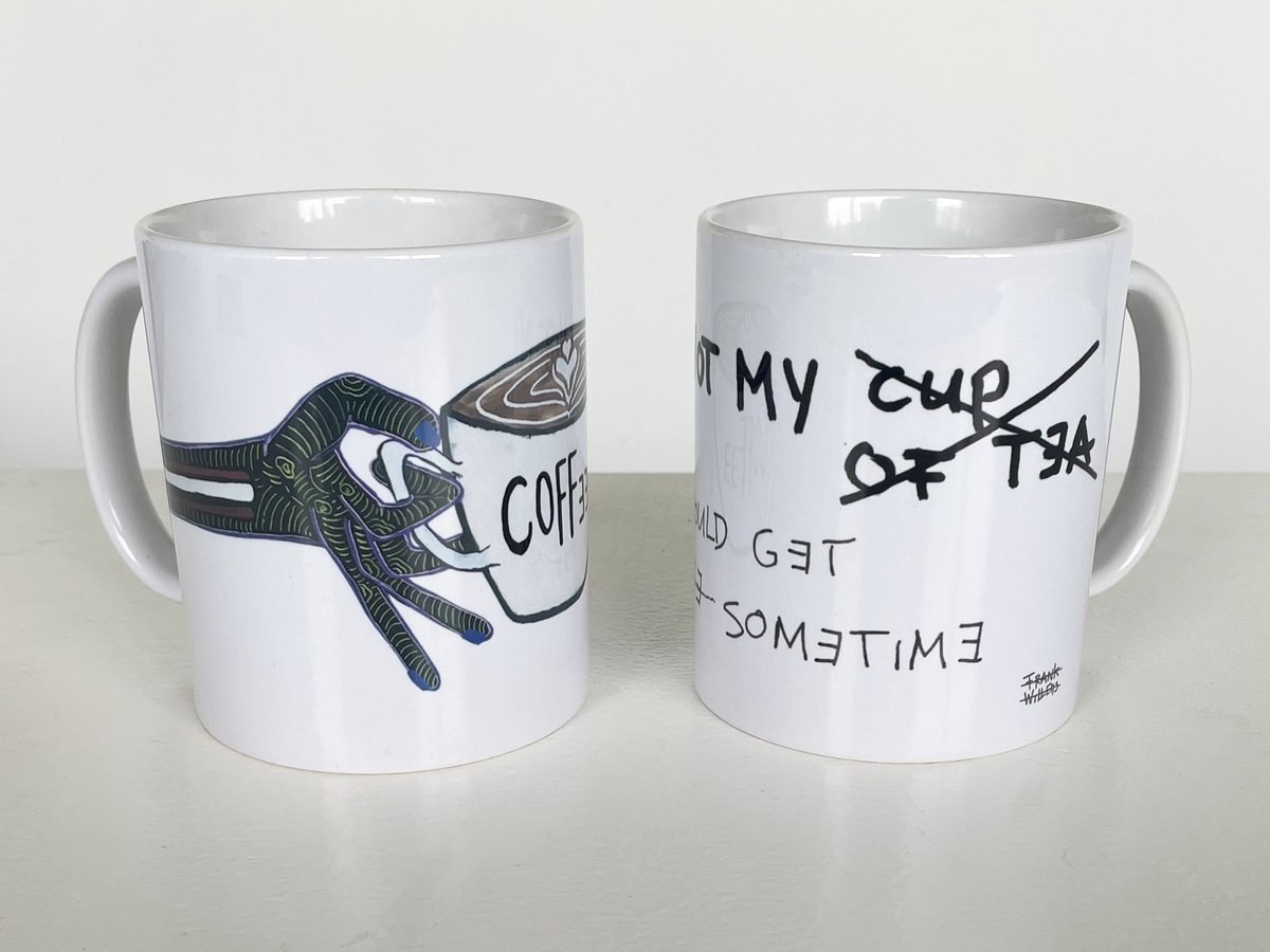 Mokken set 330ml – COFFEE + CUP OF TEA - Frank Willems