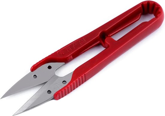 draadschaartje rood - draadknipper - schaartje draadschaar - naaien en borduren