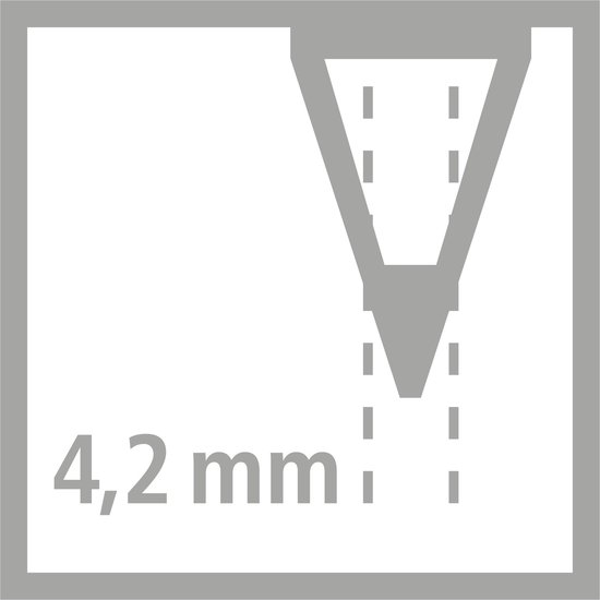 STABILO EASYcolors - Ergonomisch Kleurpotlood - Rechtshandig - Extra dikke 4.2 mm Kern - Set Met 12 Kleuren