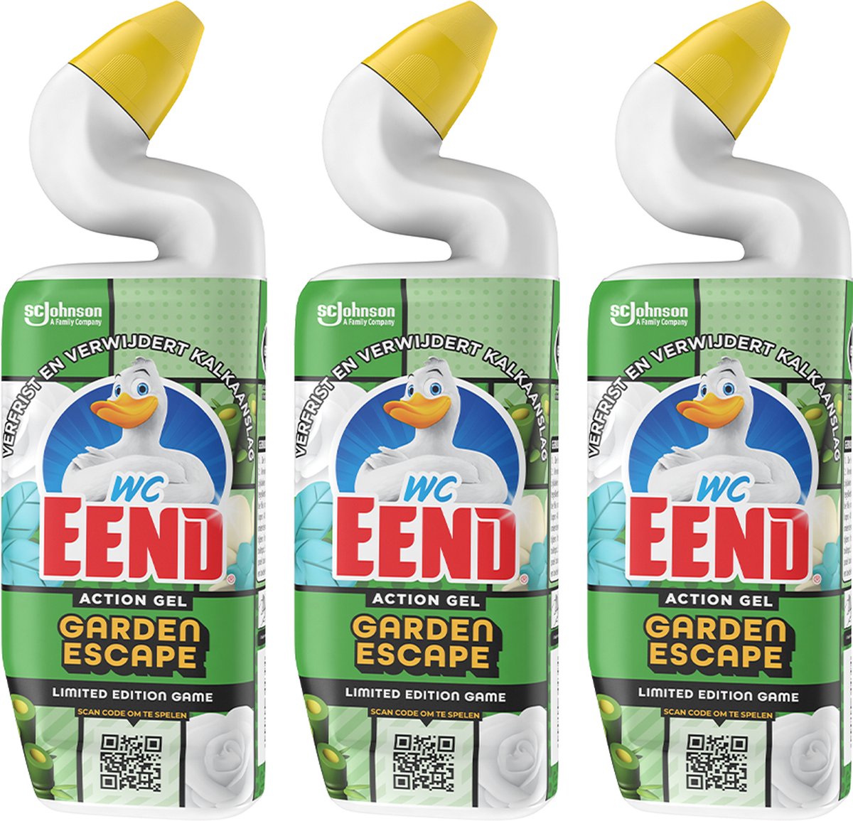 WC Eend Toiletreiniger Garden Escape 3 x 750ml