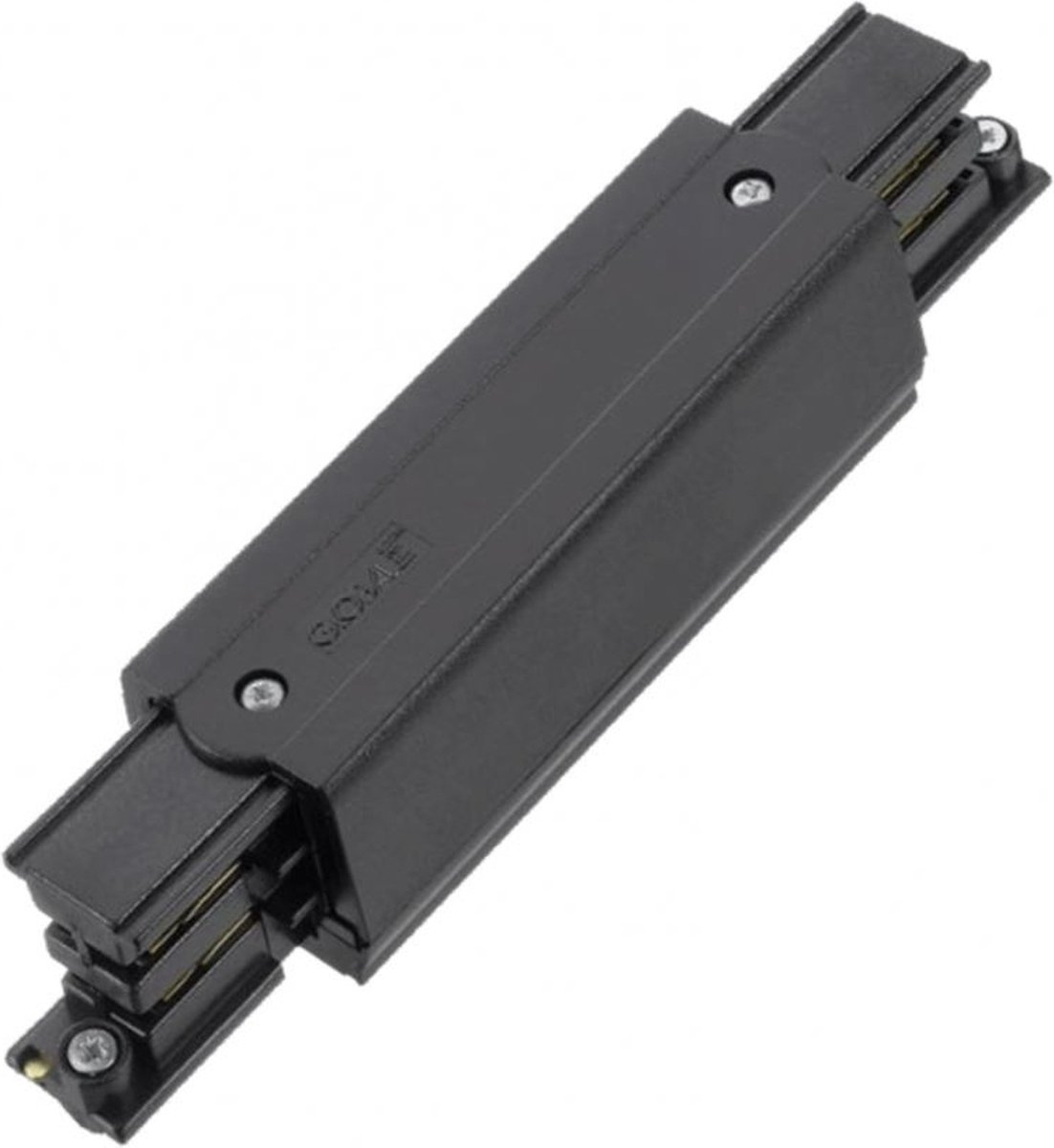 Ledvion - 1-Fase Rail I-Vorm Connector (Zwart) - Naadloze Intergratie 1-Fase