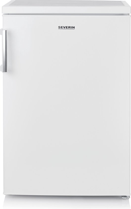 Tafelmodel koelkast met vriesvak 120L Severin TKS 8846 wit energiezuinig LED-verlichting veggibox