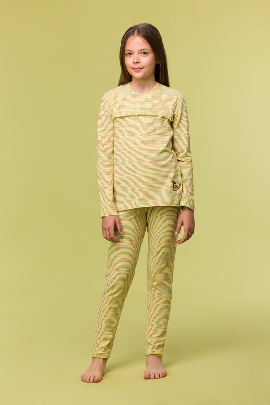 Pyjama Woody femme - canard - rayures - 242-10-PZG-Z/919 - taille M