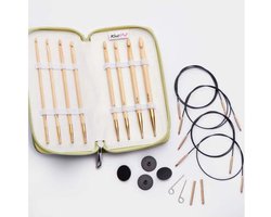 KnitPro Bamboo Tunische haaknaaldenset 3.50-8.00mm