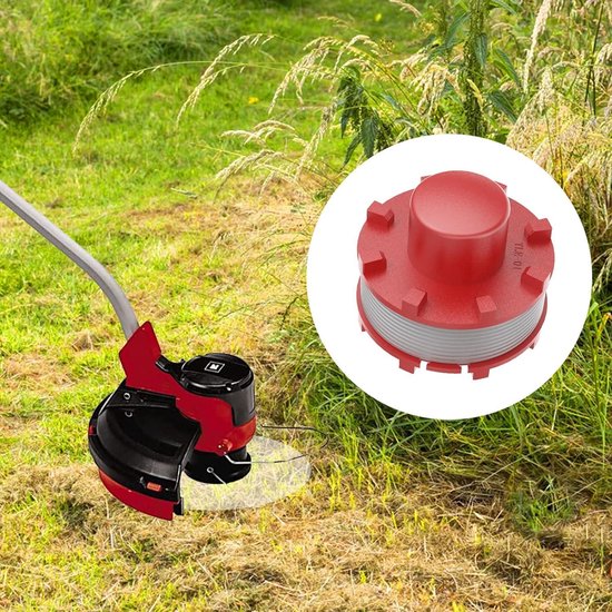 Grastrimmer spoel lijnen 2mm dia 8m lang (8 stuks) voor EIN-HELL GE-CT 36/30 LI E SOLO AGILLO 36/255 BL AGILLO 18/200 - CdIYTOOL 3405096 — afbeelding 2