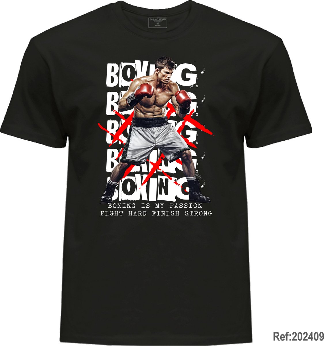 Boxing T-shirt 100% cotton Boxing Kickboxing Gym Training Muy Thai Martial Art T-shirt boxing is my passion