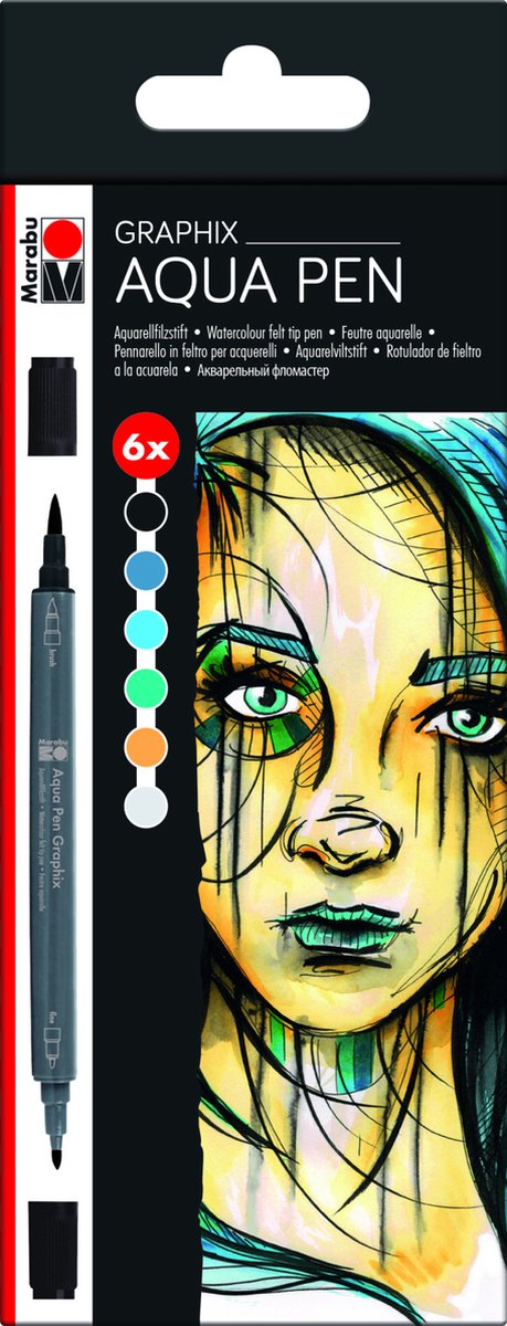 Aqua pen metropolitan 6p.