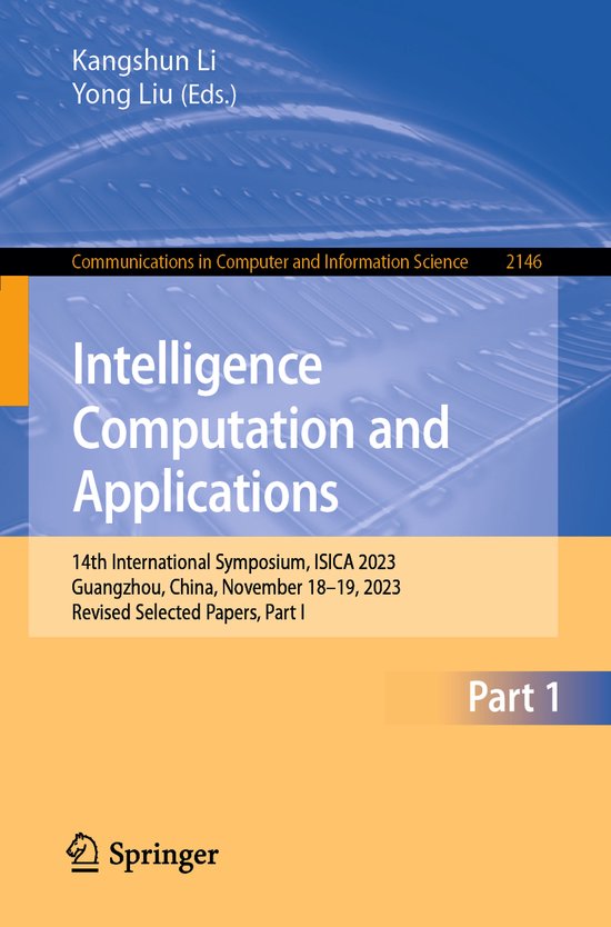 Communications in Computer and Information Science2146- Inte ... - cover