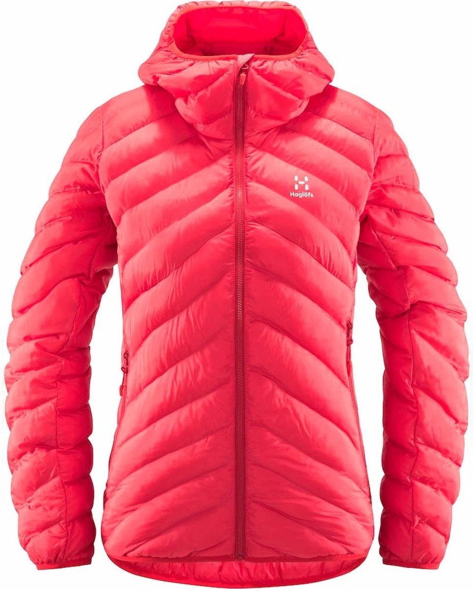 Haglöfs damesjas Sarna Mimic hood W ?ervená 144978 -L Rood