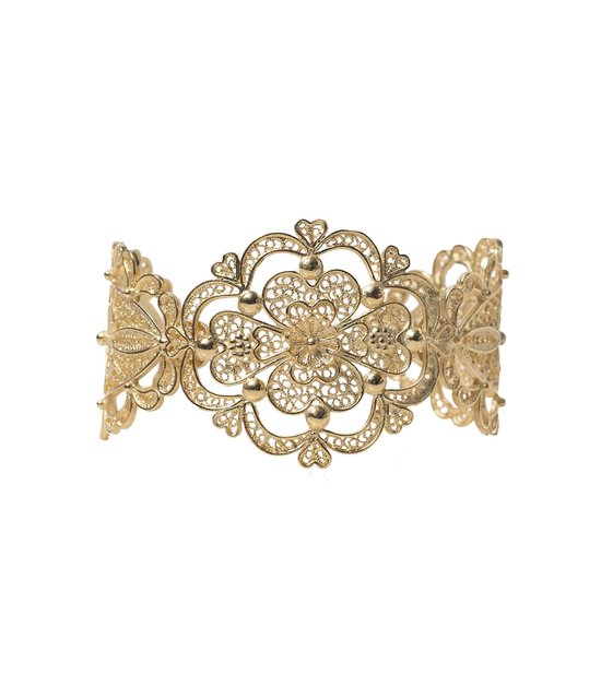 Turandoss Letters armband dames meisjes goud - 14K verguld hart Turandoss Letters armband dames meisjes goud - 14K verguld hart