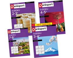 Denksport Sudoku puzzelboek pakket nr. 7