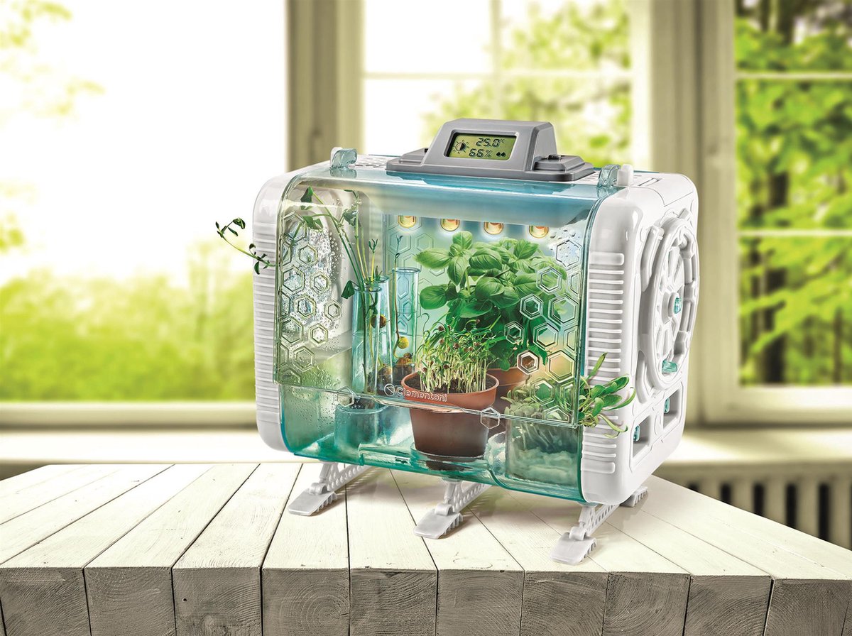 Clementoni Wetenschap en Spel - Hi-Tech Kweekkas - STEM speelgoed - Broeikas - Experimenteren met Planten - Groene vingers - Vanaf 8 jaar — afbeelding 6