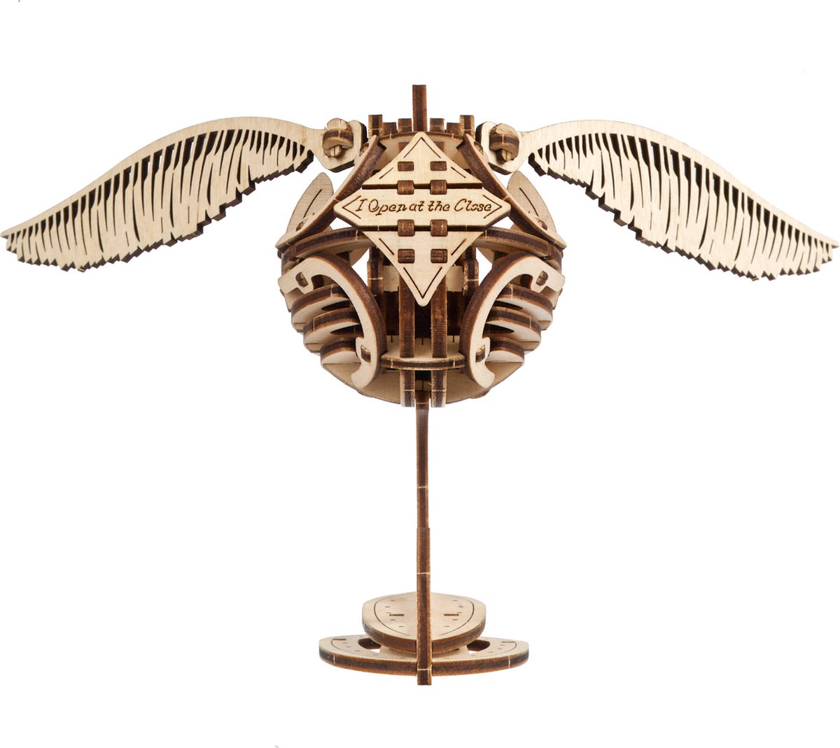 UGEARS 3D Modelbouw - Golden Snitch™ - Harry Potter™ - Mechanisch Bouwpakket Hout - Educatief Speelgoed — afbeelding 16