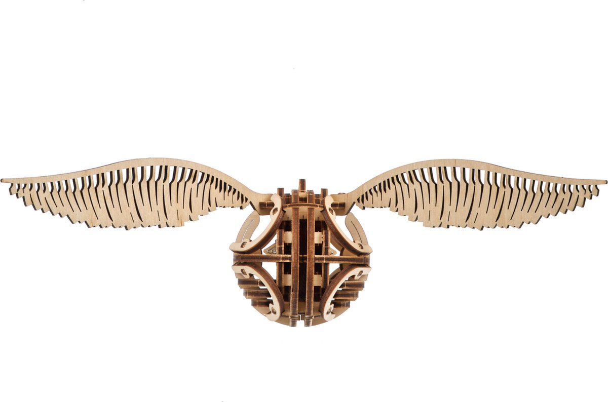 UGEARS 3D Modelbouw - Golden Snitch™ - Harry Potter™ - Mechanisch Bouwpakket Hout - Educatief Speelgoed — afbeelding 2