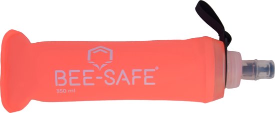 Soft Drink Bottles - coral - BEE SAFE -350ML- - flask - Soft Drink Bottles - zachte drinkfles - flexibele drinkfles - opvouwbare drinkfles — afbeelding 3