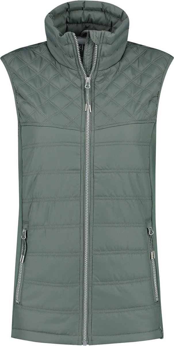 Kjelvik Bodywarmer Patricia Dames Groen