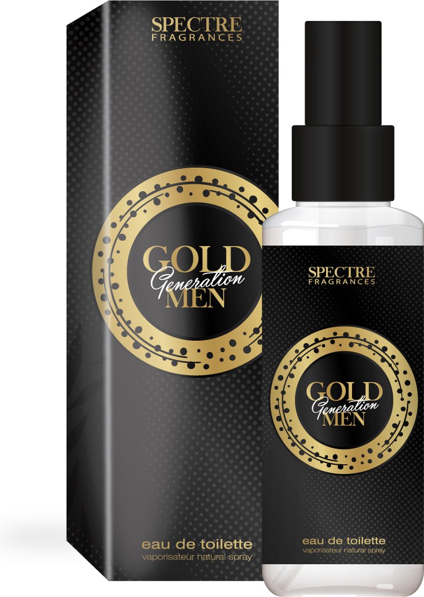 Goedkoopste NG Spectre Fragrances Gold Generation MEN For Men eau de toilette 100ml