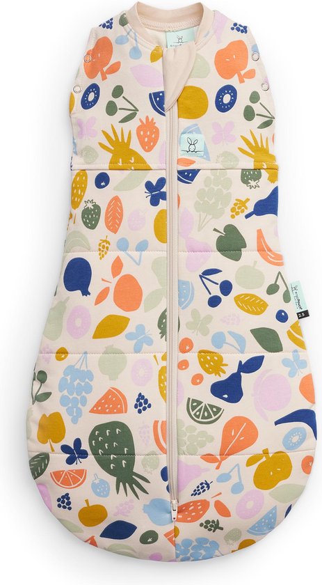 Ergopouch Cocoon inbaker slaapzak - 2,5 Tog - Slaapzak baby - Inbakerslaapzak - Slaapzakken - 0-3 md- Fruit Salad